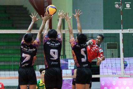 ประมวลภาพ วอลเลย์บอลนักเรียน แชมป์กีฬา 7HD 2026 : ขามทะเลสอวิทยา พบ กีฬาองค์การบริหารส่วนจังหวัดร้อยเอ็ด