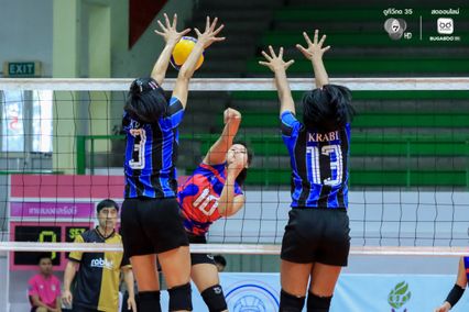 ประมวลภาพ วอลเลย์บอลนักเรียน แชมป์กีฬา 7HD 2026 : เทพมงคลรังษี พบ กาญจนาภิเษกวิทยาลัย กระบี่