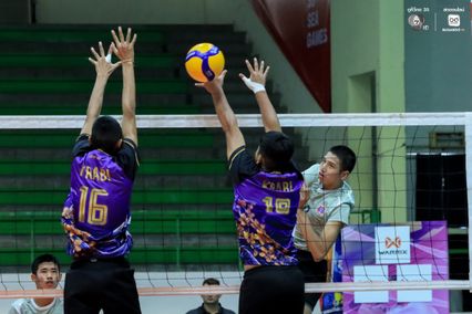 ประมวลภาพ วอลเลย์บอลนักเรียน แชมป์กีฬา 7HD 2026 : อัสสัมชัญ พบ กาญจนาภิเษกวิทยาลัย กระบี่