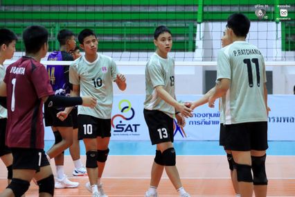 ประมวลภาพ วอลเลย์บอลนักเรียน แชมป์กีฬา 7HD 2026 : อัสสัมชัญ พบ กาญจนาภิเษกวิทยาลัย กระบี่