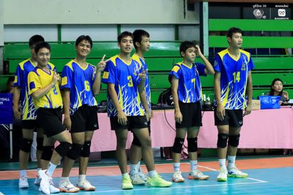 ประมวลภาพ วอลเลย์บอลนักเรียน แชมป์กีฬา 7HD 2026 : เทศบาลบ้านสามเหลี่ยม พบ นวมินทราชูทิศ มัชฌิม