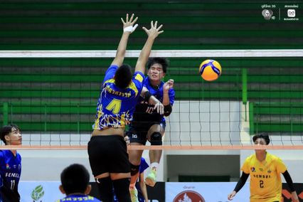 ประมวลภาพ วอลเลย์บอลนักเรียน แชมป์กีฬา 7HD 2026 : เทศบาลบ้านสามเหลี่ยม พบ นวมินทราชูทิศ มัชฌิม