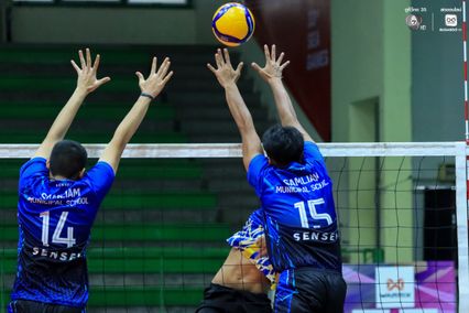 ประมวลภาพ วอลเลย์บอลนักเรียน แชมป์กีฬา 7HD 2026 : เทศบาลบ้านสามเหลี่ยม พบ นวมินทราชูทิศ มัชฌิม