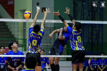 ประมวลภาพ วอลเลย์บอลนักเรียน แชมป์กีฬา 7HD 2026 : เทศบาลบ้านสามเหลี่ยม พบ นวมินทราชูทิศ มัชฌิม