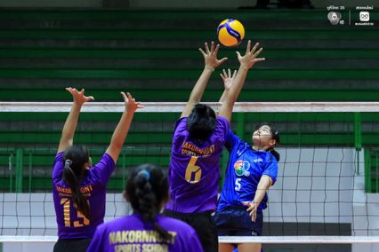 ประมวลภาพ วอลเลย์บอลนักเรียน แชมป์กีฬา 7HD 2026 : กีฬานครนนท์วิทยา 6 พบ สุรนารีวิทยา