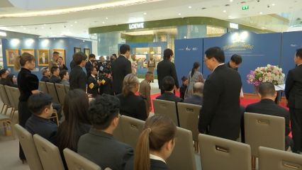 พระวรวงศ์เธอ พระองค์เจ้าเฉลิมศึกยุคล ทรงเปิดนิทรรศการเทิดพระเกียรติ สิริขัตติยกษัตริย์ ดวงใจรักแห่งแผ่นดิน