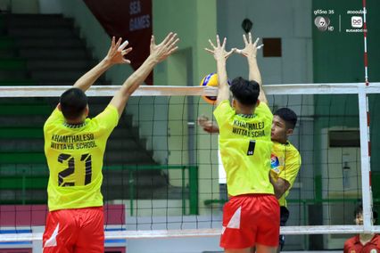 ประมวลภาพ วอลเลย์บอลนักเรียน แชมป์กีฬา 7HD 2026 : ขามทะเลสอวิทยา พบ กีฬาองค์การบริหารส่วนจังหวัดพิษณุโลก