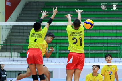 ประมวลภาพ วอลเลย์บอลนักเรียน แชมป์กีฬา 7HD 2026 : ขามทะเลสอวิทยา พบ กีฬาองค์การบริหารส่วนจังหวัดพิษณุโลก