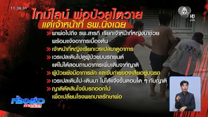 ญาติคาใจ รพ.ล่าช้า ไม่รักษาผู้ป่วยไตวาย