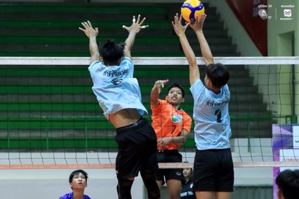 ประมวลภาพ วอลเลย์บอลนักเรียน แชมป์กีฬา 7HD 2026 : ท่าข้ามพิทยาคม พบ กีฬาองค์การบริหารส่วนจังหวัดร้อยเอ็ด