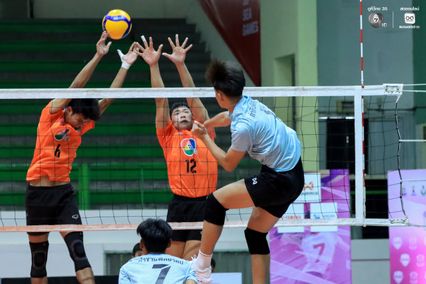 ประมวลภาพ วอลเลย์บอลนักเรียน แชมป์กีฬา 7HD 2026 : ท่าข้ามพิทยาคม พบ กีฬาองค์การบริหารส่วนจังหวัดร้อยเอ็ด