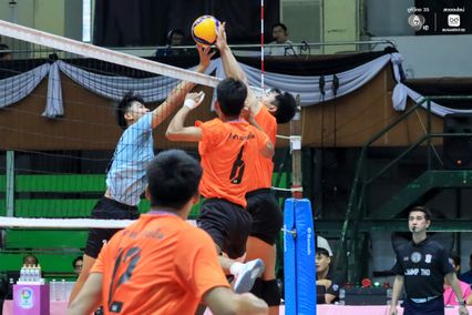 ประมวลภาพ วอลเลย์บอลนักเรียน แชมป์กีฬา 7HD 2026 : ท่าข้ามพิทยาคม พบ กีฬาองค์การบริหารส่วนจังหวัดร้อยเอ็ด