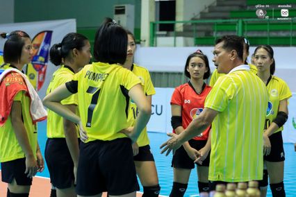 ประมวลภาพ วอลเลย์บอลนักเรียน แชมป์กีฬา 7HD 2026 : เทศบาลชุมชนป้อมเพชร พบ กาญจนาภิเษกวิทยาลัย กระบี่