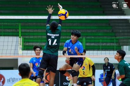 ประมวลภาพ วอลเลย์บอลนักเรียน แชมป์กีฬา 7HD 2026 : เทศบาลบ้านสามเหลี่ยม พบ กาญจนาภิเษกวิทยาลัย กระบี่