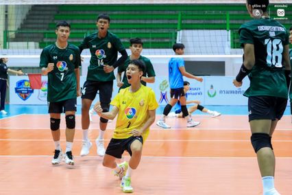 ประมวลภาพ วอลเลย์บอลนักเรียน แชมป์กีฬา 7HD 2026 : เทศบาลบ้านสามเหลี่ยม พบ กาญจนาภิเษกวิทยาลัย กระบี่