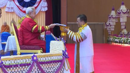 ประธานองคมนตรี เป็นผู้แทนพระองค์ไปมอบปริญญาบัตรแก่ผู้สำเร็จการศึกษาจากสถาบันการอาชีวศึกษา ประจำปีการศึกษา 2568