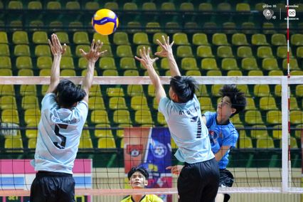 ประมวลภาพ วอลเลย์บอลนักเรียน แชมป์กีฬา 7HD 2026 : เทศบาลบ้านสามเหลี่ยม พบ ท่าข้ามพิทยาคม