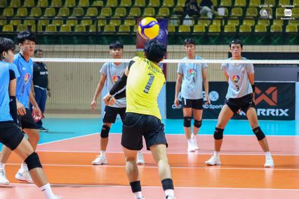 ประมวลภาพ วอลเลย์บอลนักเรียน แชมป์กีฬา 7HD 2026 : เทศบาลบ้านสามเหลี่ยม พบ ท่าข้ามพิทยาคม