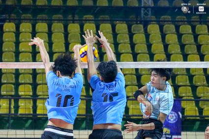 ประมวลภาพ วอลเลย์บอลนักเรียน แชมป์กีฬา 7HD 2026 : เทศบาลบ้านสามเหลี่ยม พบ ท่าข้ามพิทยาคม