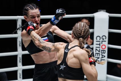 ONE Championship : สเตลลา เฮเมตซ์เบอร์เกอร์ สาดแข้งดับฝัน นาตาเลีย ดิอาชโควา ศึก ONE Fight Night 46