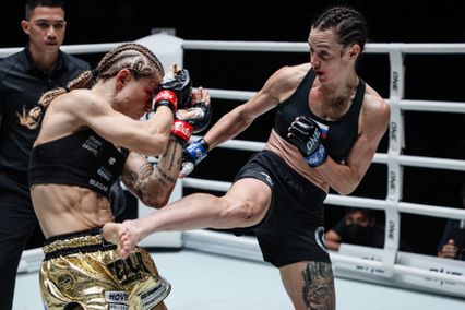 ONE Championship : สเตลลา เฮเมตซ์เบอร์เกอร์ สาดแข้งดับฝัน นาตาเลีย ดิอาชโควา ศึก ONE Fight Night 46