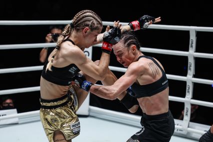 ONE Championship : สเตลลา เฮเมตซ์เบอร์เกอร์ สาดแข้งดับฝัน นาตาเลีย ดิอาชโควา ศึก ONE Fight Night 46