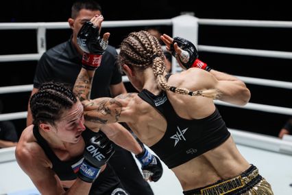 ONE Championship : สเตลลา เฮเมตซ์เบอร์เกอร์ สาดแข้งดับฝัน นาตาเลีย ดิอาชโควา ศึก ONE Fight Night 46