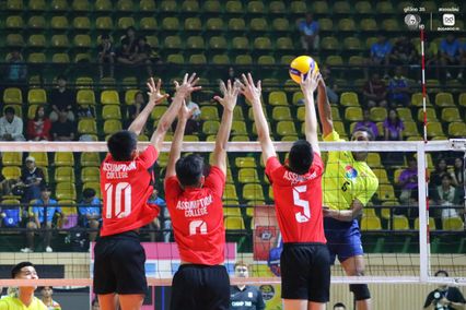 ประมวลภาพ วอลเลย์บอลนักเรียน แชมป์กีฬา 7HD 2026 : ขามทะเลสอวิทยา พบ อัสสัมชัญ
