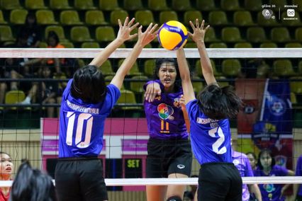 ประมวลภาพ วอลเลย์บอลนักเรียน แชมป์กีฬา 7HD 2026 : กาญจนาภิเษกวิทยาลัย กระบี่ พบ กีฬานครนนท์วิทยา 6