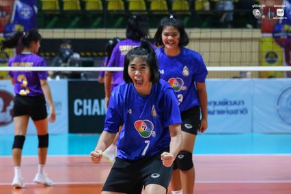 ประมวลภาพ วอลเลย์บอลนักเรียน แชมป์กีฬา 7HD 2026 : กาญจนาภิเษกวิทยาลัย กระบี่ พบ กีฬานครนนท์วิทยา 6