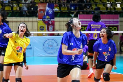 ประมวลภาพ วอลเลย์บอลนักเรียน แชมป์กีฬา 7HD 2026 : กาญจนาภิเษกวิทยาลัย กระบี่ พบ กีฬานครนนท์วิทยา 6