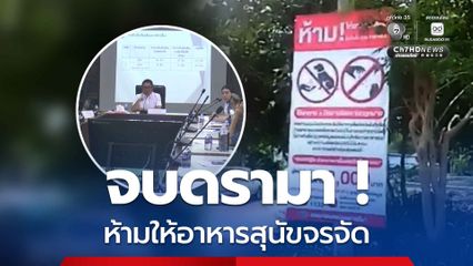 เทศบาลโคราชพร้อมผู้เกี่ยวข้องหารือปมดรามาห้ามให้อาหารสุนัขจรจัด