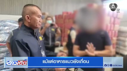 แม้แต่อาหารแมวยังเถื่อน