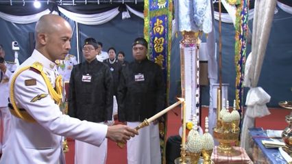 พระเจ้าวรวงศ์เธอ พระองค์เจ้าสิริภาจุฑาภรณ์ เสด็จแทนพระองค์ ไปในการบำเพ็ญกุศล (พิธีกงเต๊ก) ถวายพระบรมศพ สมเด็จพระนางเจ้าสิริกิติ์ พระบรมราชินีนาถ พระบรมราชชนนีพันปีหลวง ของคณะสมาคมนักธุรกิจสัมพันธ์แห่งประเทศไทย