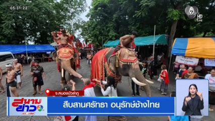 สืบสานศรัทธา อนุรักษ์ช้างไทย จ.หนองบัวลำภู