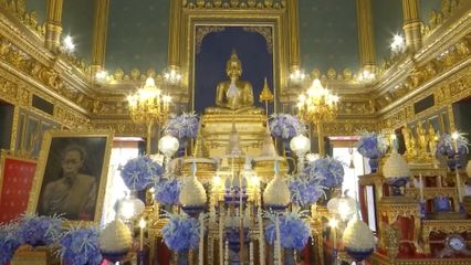 พระบาทสมเด็จพระเจ้าอยู่หัว ทรงพระกรุณาโปรดพระราชทานพระบรมราชูปถัมภ์การบำเพ็ญพระกุศล เนื่องในวันคล้ายวันสิ้นพระชนม์ สมเด็จพระมหาสมณเจ้า กรมพระชินวรวิสุทธิเทวารยวงศ์ ปีที่ 89