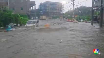 พายุ "แกนารี" พัดถล่มพื้นที่ทางตอนใต้ของจีน