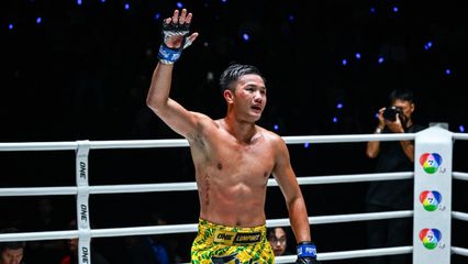 ONE ลุมพินี : วุฒิไกร ว.จักรวุฒิ มั่นใจพลังเข่า เล็งน็อก โมฮัมหมัด ฮาบิปปูร์ คว้าชัยต่อเนื่อง