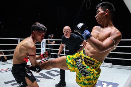 ONE ลุมพินี : เฟรดดี แฮ็กเกอร์ตี ดวลดาวรุ่งไร้พ่าย รุ่งเรืองเล็ก ทีเอ็น.มวยไทย