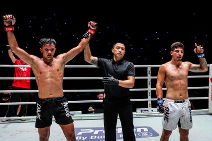 ONE ลุมพินี : วุฒิไกร ว.จักรวุฒิ สยบแกร่ง โมฮัมหมัด ฮาบิปปูร์ ศึก ONE ลุมพินี 168