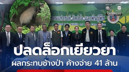 เร่งปลดล็อกเยียวยาผู้รับผลกระทบจากช้างป่า เคลียร์ยอดค้างจ่าย 41 ล้าน