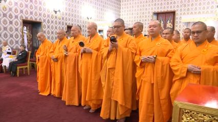 พระบรมวงศานุวงศ์ เสด็จแทนพระองค์ ไปในการบําเพ็ญกุศล (พิธีกงเต๊ก) ถวายพระบรมศพ สมเด็จพระนางเจ้าสิริกิติ์ พระบรมราชินีนาถ พระบรมราชชนนีพันปีหลวง ของคณะสมาคมแต้จิ๋วแห่งประเทศไทย