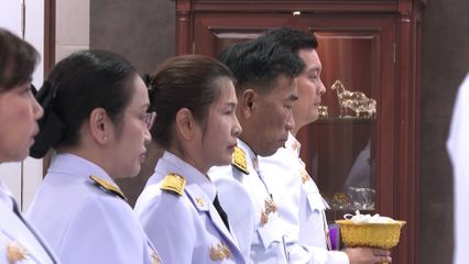 สมเด็จพระกนิษฐาธิราชเจ้า กรมสมเด็จพระเทพรัตนราชสุดา ฯ สยามบรมราชกุมารี พระราชทานพระราชวโรกาสให้ คณะบุคคล เฝ้าทูลละอองพระบาท