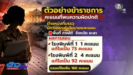 โซเชียลฯ แฉคดีทุจริตสอบ ในวันคนไทยต้านโกง