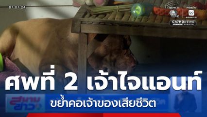 สลด "เจ้าไจแอนท์" สุนัขแบนด็อก ขย้ำคอเจ้าของเสียชีวิต