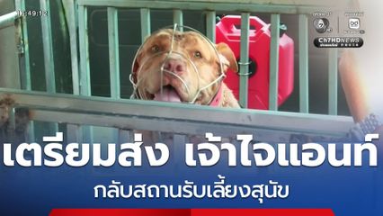 เตรียมส่ง เจ้าไจแอนท์ กลับสถานรับเลี้ยงสุนัข