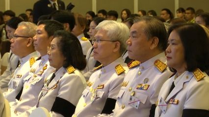 สมเด็จพระเจ้าน้องนางเธอ เจ้าฟ้าจุฬาภรณวลัยลักษณ์ อัครราชกุมารี กรมพระศรีสวางควัฒน วรขัตติยราชนารี ทรงเปิดการประชุมวิชาการนานาชาติ ด้านการแพทย์ภัยพิบัติและฉุกเฉิน และทรงลงพระนามบันทึกข้อตกลงความร่วมมือ ระหว่างราชวิทยาลัยจุฬาภรณ์ กับองค์กรต่างประเทศ