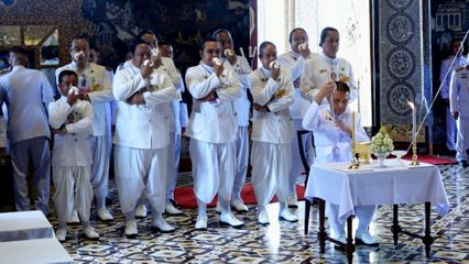 องคมนตรี เป็นผู้แทนพระองค์ไปในการพระราชพิธีจารึกหิรัญบัฏ พระพรหมวชิรมุนี