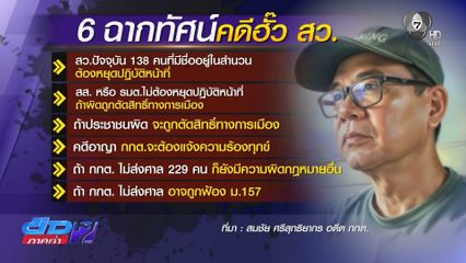 “สมชัย” เปิด 6 ฉากทัศน์ หลัง 14 ก.ย.