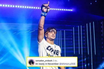 ONE Championship : รามาดาน ออนดาช ออกโรงท้าชน ชิมอน พิสูจน์ตัวตึงรุ่นฟลายเวต